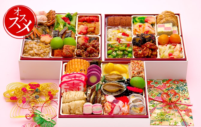 三段重おせち「芭蕉」