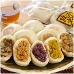 【長野】縄文おやき15個セット(野沢菜・しめじ野菜・りんご・きんぴら・ひじき)