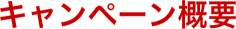 キャンペーン概要