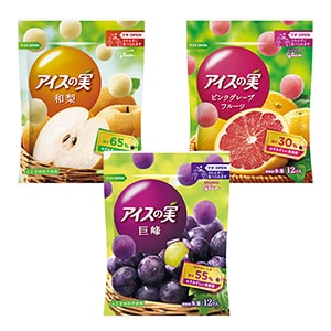 アイスの実 84ml (巨峰／和梨／ピンクグレープフルーツ)