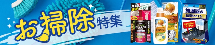 お掃除特集はコチラ