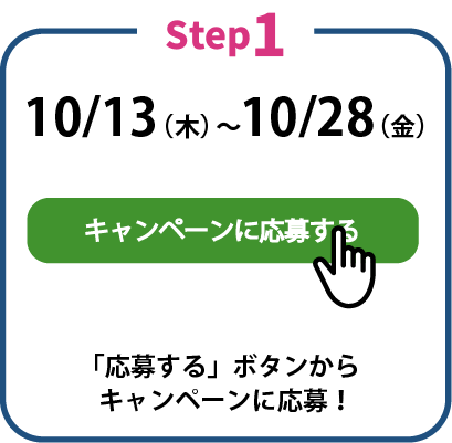 「応募する」ボタンからキャンペーンに応募！