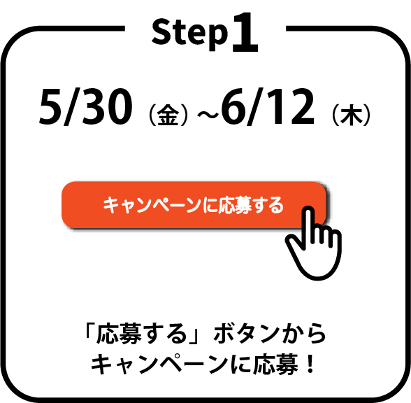 「応募する」ボタンからキャンペーンに応募!