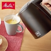 メリタ(Melitta)/プライム アクア ミニ 電気ケトル1.0L(スモーキーブラック)/MEK18-3S