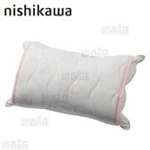 [ピンク] 西川/シルキーアイス 接触冷感ピローパッド (約50×60cm)