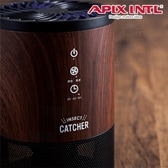 APIX(アピックス)/LED蚊取り捕虫器 (2WAY電源：USBケーブル、ACアダプター)/AIC-40M-BK