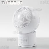 [ホワイト] Three-up(スリーアップ)/節電センサー付 DCウォッシャブル サーキュレーター360/CF-T2357-WH