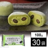 宇治抹茶と黒豆のクリーム大福 100g(2個)