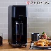 [ブラック/720ml] アイリスオーヤマ/マグボトル対応 ドリップ式 コーヒーメーカー (コーヒーサーバー付/ホット・アイス対応)/CMS-0800-B