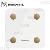 [ホワイト] MIRROR FIT.(ミラーフィット)/スマート 体組成計(スマホ連動/最大22項目測定)/MFSS4-WHITE 