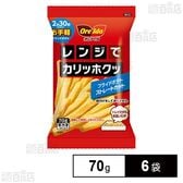[冷凍]ハインツ日本 レンジでカリッホクッフライドポテトストレートカット 70g×6袋