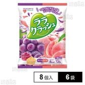 マンナンライフ ララクラッシュアソート グレープ＆ピーチ 24g×8個×6袋
