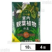 花ごころ 三ツ星室内観葉植物の土 10L