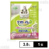 デオトイレ ふんわり香る 消臭・抗菌サンド ホワイトフローラルの香り 3.8L