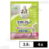 デオトイレ ふんわり香る消臭・抗菌サンド ホワイトフローラルの香り 3.8L