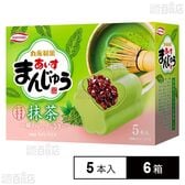 [冷凍]丸永製菓 あいすまんじゅう 抹茶マルチ 5本入り×6箱