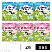[冷蔵]雪印 牧場の朝 チーズケーキ 2種(ヨーグルト味/いちごヨーグルト味)各3個計6個セット