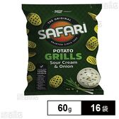 サファリ ポテトグリル サワークリーム＆オニオン風味 60g