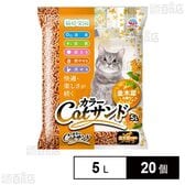 猫砂楽園 カラーCATサンド 金木犀の香り 木製猫砂 5L