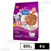 コンボ キャット 毛玉対応11歳以上 かつお味・かつおチップ・かつお節添え 600g(120g×5袋)