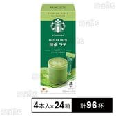 スターバックス プレミアムミックス 抹茶 ラテ (24g×4本)