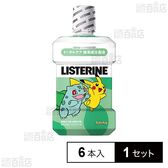 【医薬部外品】 薬用リステリン トータルケアグリーンティー キャラデザインボトルセット 1000ml×6本入