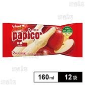 [冷凍]江崎グリコ パピコ 林檎 160ml×12袋