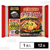[冷凍]キンレイ お水がいらないチゲうどん 1食入×12袋