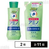 JOYPET(ジョイペット) シャワーでアミノリンスインシャンプー ジェントルフローラルの香り 本体 350mL / 詰替用 280mL