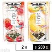 香るCold Brew Tea ティーバッグ ( ジャスミン茶×ライチ / 台湾烏龍茶×ピーチアプリコット )
