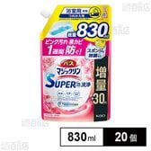 バスマジックリン SUPER泡洗浄 アロマローズの香り つめかえ用増量 830ml