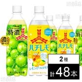 三ツ矢 特濃マスカットスカッシュ PET 500ml / ハチレモ PET 500ml
