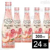 養命酒製造 フルーツとハーブのお酒白桃と杏仁 300ml×24本