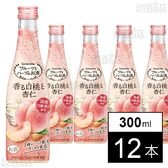 養命酒製造 フルーツとハーブのお酒白桃と杏仁 300ml×12本