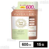 ピュアフィール ボディソープ グリーン＆ヴァーベナの香り つめかえ用 600ml