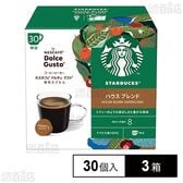 ネスレ日本 スターバックスⓇ ハウス ブレンド ネスカフェ ドルチェ グスト 専用カプセル 30個×3箱