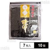 有明海産 焼のり 金 板のり 7枚