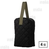シューズバッグ ナイロンオックスキルト BK ブラック 1枚入