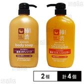 【医薬部外品】薬用 柿渋 リンスインシャンプー 600ml / ボディソープ 600ml