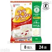 【特定保健用食品】蒟蒻畑ララクラッシュ 杏仁ミルク 24g×8個入