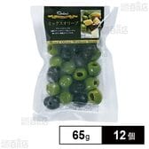 [冷蔵]シェリーズ ミックスオリーブ種抜き 65g×12個