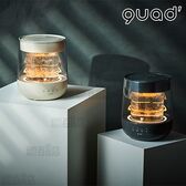 【1.7L/アイボリー】QUADS(クワッズ)/ガラススチーム加湿器「グラス」(スチーム式/耐久・耐熱ガラスポット/3つの安全設計)/QS629IV 