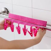 かけて使える洗濯バサミ【ホットピンク】