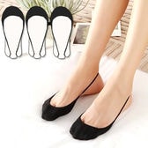 【3足セット/ブラック】ストラップ付きつま先カバーマシュマロソックス