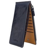 【ネイビー】大容量カード入れ財布