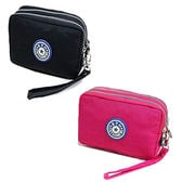 【ブラック×ピンク】色々使える多用途ポーチ