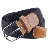 【ブラック】ゴムメッシュベルト  無段階 伸びる ストレッチ ゴムベルトメッシュ 男女兼用