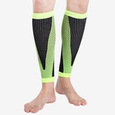【グリーン・L】ふくらはぎ サポーター 2枚セット 両足セット 着圧 加圧 疲れ 疲労軽減 ケガ防止