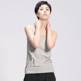 【グレー・XXL】タンクトップ 胸つぶし ナベシャツ 男装 インナ