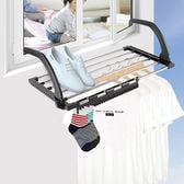 ひっかけるだけ！どこでも簡単物干しラック